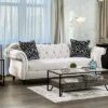 Brushwood Button Tufted Sofa - HOMES: Inside + Out