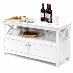 Tangkula TV Free Standing Wooden Cabinet Console Media Organizer Home Furniture 11 Tangkula TV Free Standing Wooden Cabinet Console Media Organizer Home Furniture -Furniture Sale Store GUEST b3691144 b6a5 4d8c 86db ce71b7ff1726