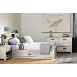 Ulysses 6-Drawer Double Dresser Winter Oak - South Shore