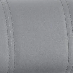 Michele Adjustable Faux Leather Metal Barstool Gray/Black - Armen Living -Furniture Sale Store GUEST b4999eb4 bf3c 4417 bace 56761b414397