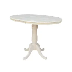 36" Round Extendable Table With 12" Drop Leaf Unfinished - International Concepts 11 36" Round Extendable Table With 12" Drop Leaf Unfinished - International Concepts -Furniture Sale Store GUEST b59af071 dde7 4c7a 8c4f 1c7c0e2c5df7