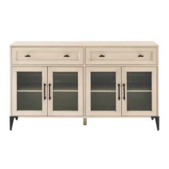 4 Door Reeded Glass Storage Sideboard - Saracina Home -Furniture Sale Store GUEST b5c8780d e03c 48c8 95d6 0fe3f6586445