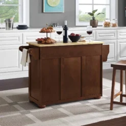 Eleanor Kitchen Island With Wood Top Natural - Crosley -Furniture Sale Store GUEST b61e7a1b 89c6 4730 9965 08edbc7d64c3
