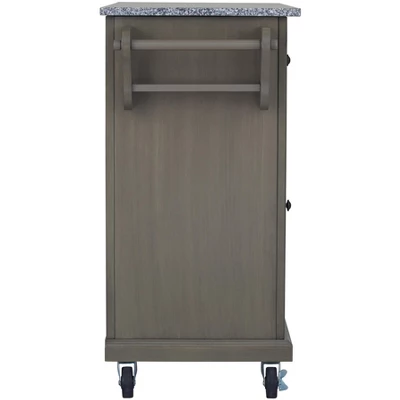 Glenwillow Home Kitchen Cart With Locking Casters 6 Glenwillow Home Kitchen Cart With Locking Casters - Image 6