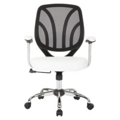 Screen Back Chair Faux Leather - Office Star -Furniture Sale Store GUEST b71f2a7d 1b0d 4665 aca2 ee021fdc10b2