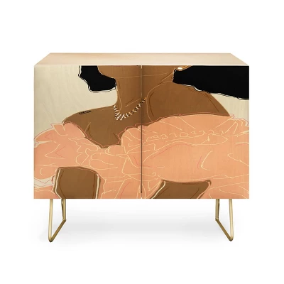 EELISE_NDRI Gushin Over You Credenza - Deny Designs 4 EELISE_NDRI Gushin Over You Credenza - Deny Designs - Image 4