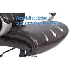 AIR Health & Wellness Big & Tall Executive Chair Brown Leather - Serta 31 AIR Health & Wellness Big & Tall Executive Chair Brown Leather - Serta -Furniture Sale Store GUEST b785fa19 3cbc 43d8 8cf3 f4e0c47c8a1d