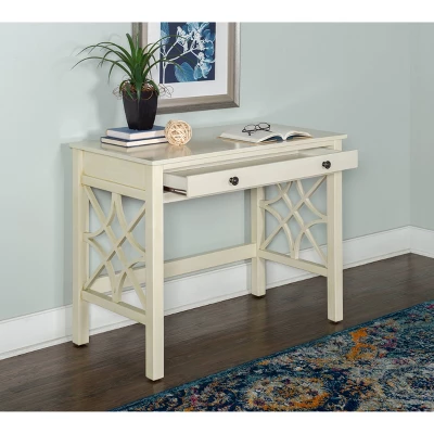 Whitley Antique Desk White - Linon 8 Whitley Antique Desk White - Linon - Image 8