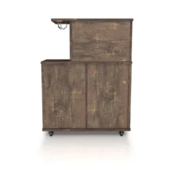 Morse Farmhouse Mobile Wine Cabinet Reclaimed Oak - HOMES: Inside + Out -Furniture Sale Store GUEST b7fbcad6 077e 43d1 b1d6 8b80f5c79452