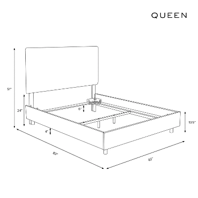 Arcadia Nailbutton Microsuede Bed - Skyline Furniture 3 Arcadia Nailbutton Microsuede Bed - Skyline Furniture - Image 3
