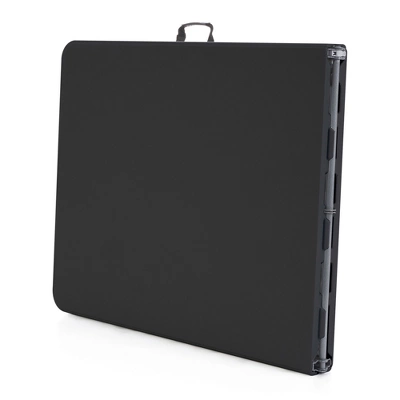 Plastic Development Group Durable 6 Foot Folding Multipurpose Banquet Table With Secure Base For Indoor And Outdoor Events, Black 2 Plastic Development Group Durable 6 Foot Folding Multipurpose Banquet Table With Secure Base For Indoor And Outdoor Events, Black - Image 2