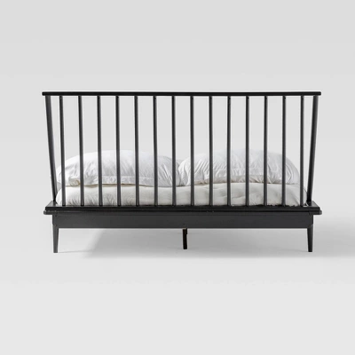 Boho Solid Wood Spindle Platform Bed - Saracina Home 15 Boho Solid Wood Spindle Platform Bed - Saracina Home - Image 15