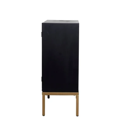 Contemporary Wood Cabinet Bronze - Olivia & May 10 Contemporary Wood Cabinet Bronze - Olivia & May - Image 10