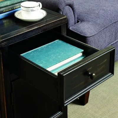 Brody Side Table Black - HOMES: Inside + Out 3 Brody Side Table Black - HOMES: Inside + Out - Image 3