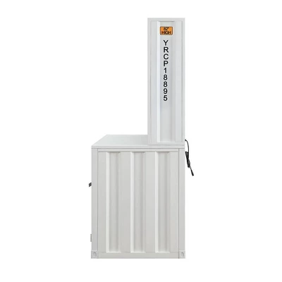 47" Cargo Desk White - Acme Furniture 1 47" Cargo Desk White - Acme Furniture