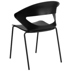 Flash Furniture HERCULES Series 440 Lb. Capacity Black Stack Chair -Furniture Sale Store GUEST b9d01dad 3b25 4465 b715 c7abb23cc675