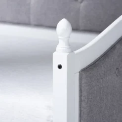 Twin Marlie Upholstered Daybed With Trundle Gray/White - Baxton Studio 13 Twin Marlie Upholstered Daybed With Trundle Gray/White - Baxton Studio -Furniture Sale Store GUEST ba00fce4 b277 422e 9b40 db4972770811