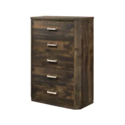 34" Elettra Chest Rustic Walnut - Acme Furniture