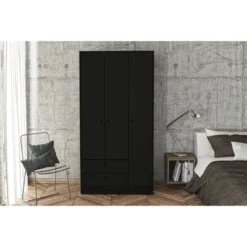 Denmark 3 Door And 2 Drawer Wardrobe - Chique 13 Denmark 3 Door And 2 Drawer Wardrobe - Chique -Furniture Sale Store GUEST ba9cff78 9259 4b71 a30d 2e798c7f5709