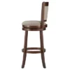29" Piacenza Swivel Barstool Smoke - Inspire Q