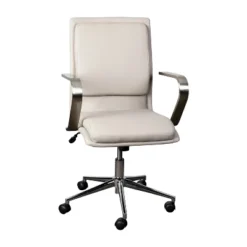Emma And Oliver Modern Upholstered Mid-Back Home Office Chair With Arms And 5 Star Base 32 Emma And Oliver Modern Upholstered Mid-Back Home Office Chair With Arms And 5 Star Base -Furniture Sale Store GUEST bc097fdc 7253 40d0 8a3f b2f81512470d