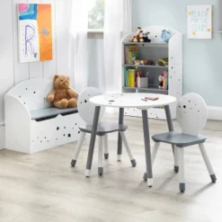 Talori Kids' Bookshelf Gray/White - Buylateral -Furniture Sale Store GUEST bc1e69d4 876d 480a b7b3 0dd41a244534