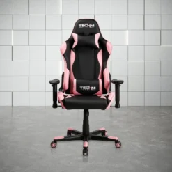 Ergonomic High Back Racer Style PC Gaming Chair Pink - Techni Sport -Furniture Sale Store GUEST bd3ddde4 53d0 4a8c 9c35 a24ca40f7c1c