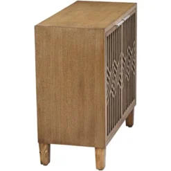 55 Downing Street Mason 33 3/4 Wide Oak Wood And Mirrored 2-Door Cabinet -Furniture Sale Store GUEST beed4899 a29b 476c a648 da0a802626d5