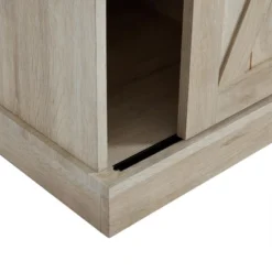 Edyo Living Rustic Farmhouse Wood TV Stand Media Console Table With Sliding Barn Doors And Adjustable Shelves For TVs Up To 65 Inches -Furniture Sale Store GUEST bef49aca fbe3 4b7c 8bf7 9e16e79a9437