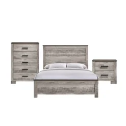 3pc Adam Panel Bedroom Set Gray - Picket House Furnishings -Furniture Sale Store GUEST bf43c71c ba20 479d a9b2 93f78c75c69f
