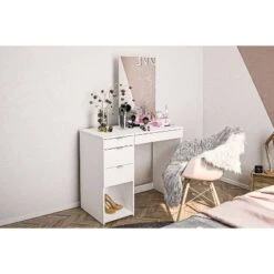 Joplin Vanity With Mirror White - Polifurniture -Furniture Sale Store GUEST bf88cb95 bb1b 4a9d b308 dfee7c7fa003