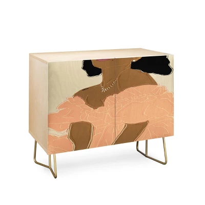EELISE_NDRI Gushin Over You Credenza - Deny Designs 2 EELISE_NDRI Gushin Over You Credenza - Deny Designs - Image 2