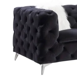 68" Phifina Sofa Black Velvet - Acme Furniture 11 68" Phifina Sofa Black Velvet - Acme Furniture -Furniture Sale Store GUEST c0caeb9b 37e7 404c a902 66f5968a03d3