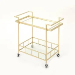 Ambrose Industrial Bar Cart - Christopher Knight Home -Furniture Sale Store GUEST c2724277 8b12 4437 bec3 e35f69890deb