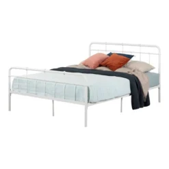 Versa Metal Platform Bed With Headboard - South Shore -Furniture Sale Store GUEST c319f97c ca5d 478c 8e8d 6aed3d3254a2