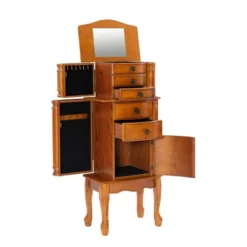 Marie Jewelry Armoire Oak - Powell Company -Furniture Sale Store GUEST c3db41a3 5c78 4b47 9324 d3a846d0fae4