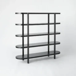 57" Portola Hills 5 Shelf Horizontal Bookcase - Threshold™ Designed With Studio McGee 21 57" Portola Hills 5 Shelf Horizontal Bookcase - Threshold™ Designed With Studio McGee -Furniture Sale Store GUEST c3e902ad 7687 483a a885 6a70b1341eb1
