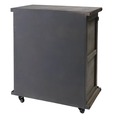 Presley Side Cabinet With Barn Door - StyleCraft 5 Presley Side Cabinet With Barn Door - StyleCraft - Image 5