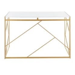 Folia Writing Desk Gold/White - LumiSource 17 Folia Writing Desk Gold/White - LumiSource -Furniture Sale Store GUEST c603962c f08d 4245 925c 39d21dda3897