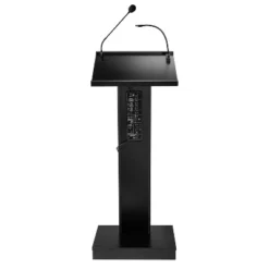 ZED Lectern Lecture Podium With Speaker Black - Hampden Furnishings -Furniture Sale Store GUEST c67c8c34 a676 431f 8133 8d136cb4bc09