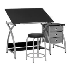 Comet Plus Drawing Table And Stool Set - Studio Designs -Furniture Sale Store GUEST c685b06f f25f 4e10 84ac 7f3931d90995