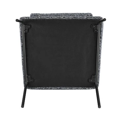 Glenn Mid-Century Modern Accent Chair Blue/White - Project 62™ 6 Glenn Mid-Century Modern Accent Chair Blue/White - Project 62™ - Image 6