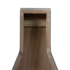 Single Bottle Rustic White Wood Wall Mount Wine Rack - Foreside Home & Garden -Furniture Sale Store GUEST c8a7540d 79d8 4b59 90bc aba01f206a64