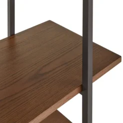 Nathyn 5 Shelf X Back Metal Post Bookshelf - Inspire Q -Furniture Sale Store GUEST c8b9ef70 9e23 4136 b8fc 16fe6cf4a0f1