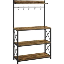 Yaheetech 4-Tier Kitchen Storage Rack With 5 S Hooks 14 Yaheetech 4-Tier Kitchen Storage Rack With 5 S Hooks -Furniture Sale Store GUEST c8dc3b54 bf03 4155 8a00 2ed0b43c9d44