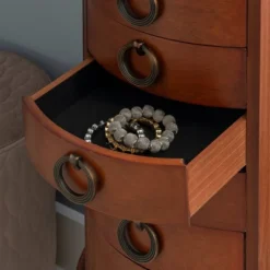 Raine Jewelry Armoire Cherry - Powell Company 24 Raine Jewelry Armoire Cherry - Powell Company -Furniture Sale Store GUEST c9c2221d 07d8 437c 842b 8e90f60cc64f