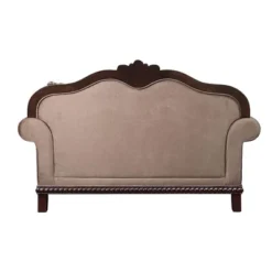 69" Chateau De Ville Fabric Sofa Espresso Finish - Acme Furniture -Furniture Sale Store GUEST ca172f9b 78d2 49da b35e b48129e7694d