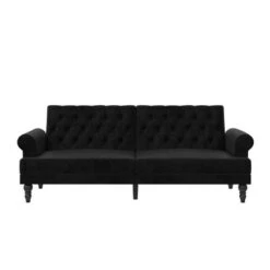 Cassidy Upholstered Futon - Paris Hilton X The Novogratz -Furniture Sale Store GUEST caa17917 e7cf 4840 a55d 9db690d3402b