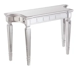 Glenrose Glam Mirrored Console Table - Matte Silver - Aiden Lane 15 Glenrose Glam Mirrored Console Table - Matte Silver - Aiden Lane -Furniture Sale Store GUEST cac1d4c8 fbae 4053 b339 aae1e8dbd68f