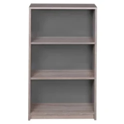 42" Central 3 Shelf Bookcase Latte - Niche